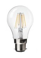 6w Bayonet LED Filament Bulb