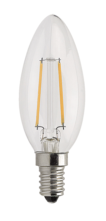 4w Small Edison Screw Filament LED Candle