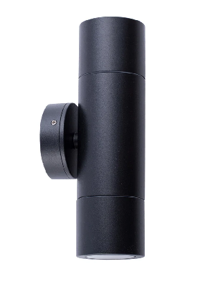 Black Up and Down LED Pillar Light -MR16