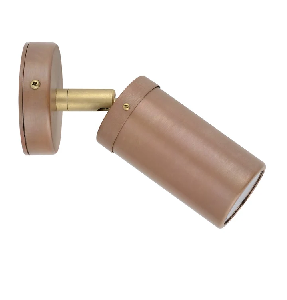240v Directional Spotlight - Aged Copper