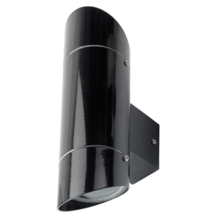 Black Pillar Light Hooded - Double 