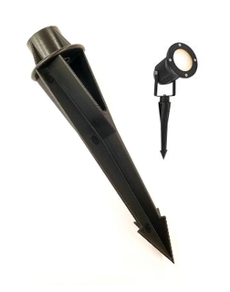 Black Plastic Spike 